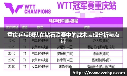 重庆乒乓球队在钻石联赛中的战术表现分析与点评